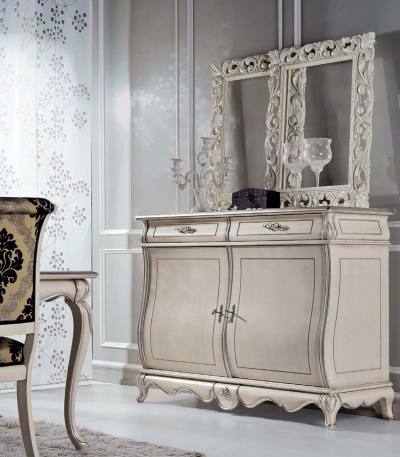 Comoda 2usi 2sertare Tintoretto (Alb)