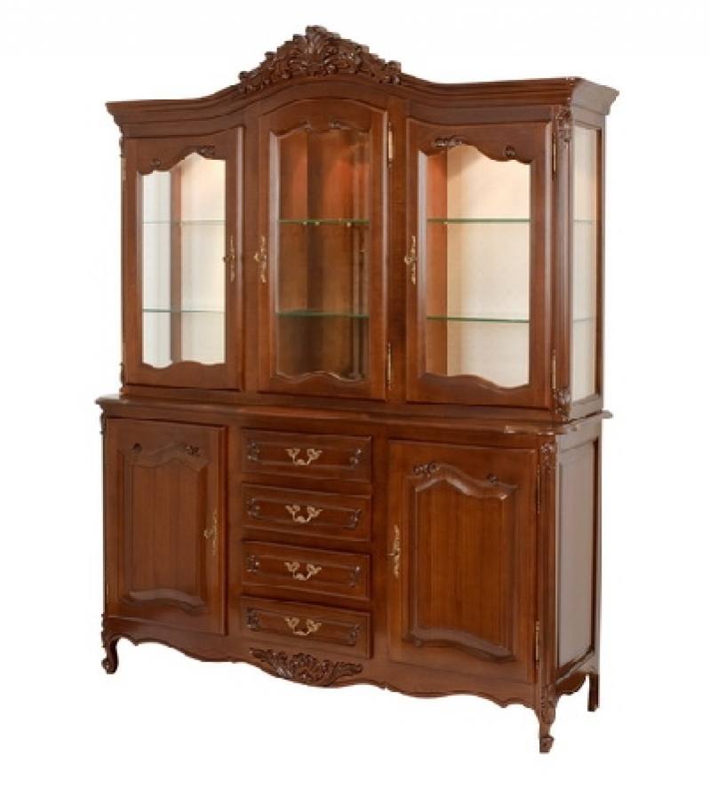 Bufet cu vitrina 3 usi Mogador  